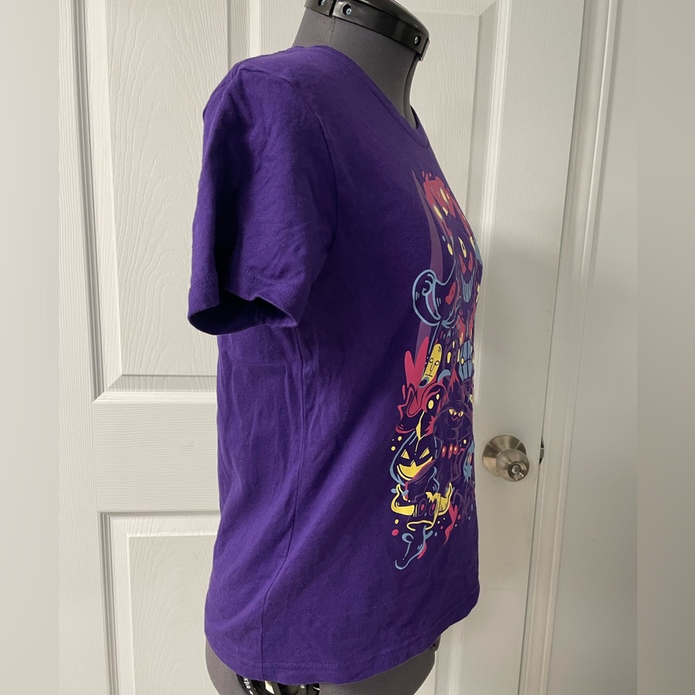 Pokemon Ghost Gengar Uniqlo Mimikyu Haunter Purple T-Shirt Top XS - Picture 3 of 11